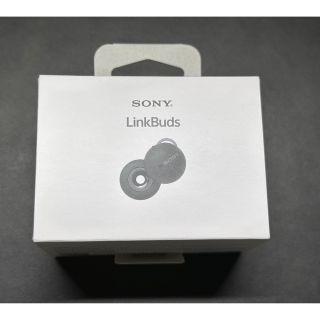 ソニー(SONY)のSONY Linkbuds　グレー　使用感少ない美品 (ヘッドフォン/イヤフォン)