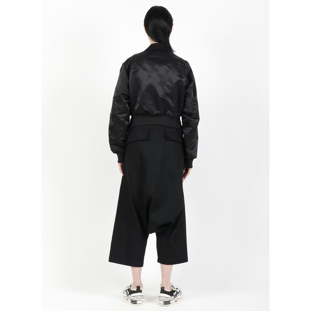 REGULATION Yohji Yamamoto異素材コンビネーションブルゾン 多様な www