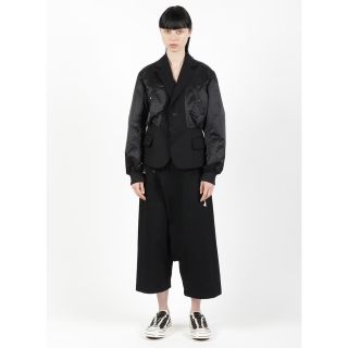 レギュレーションヨウジヤマモト(REGULATION Yohji Yamamoto)のREGULATION Yohji Yamamoto異素材コンビネーションブルゾン(ブルゾン)