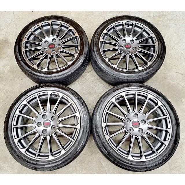 お買得!】 スバル - 7.5J ホイールタイヤ 純正 STIスポーツ