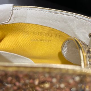 Saint Laurent - 1回 定価12万 サンローラン スパンコール ハイカット