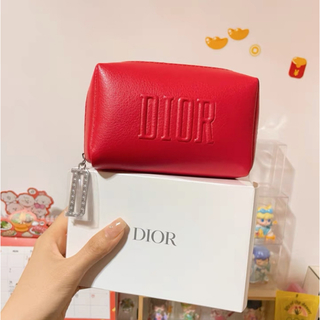 Christian Dior - 【新品未使用】 ディオール　正規ノベルティ　スクエア ポーチ 