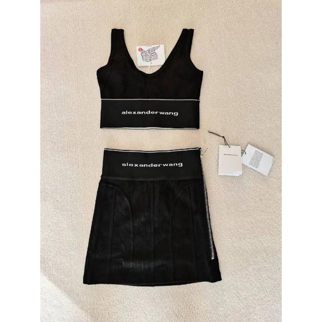 Alexanderwang ブラトップ ミニスカートセット 【史上最も激安】 9800