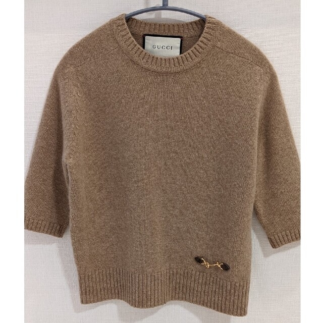 GUCCI♡ホースビット付き♡カシミアニット♡5分袖 【高額売筋】 vivacf.net
