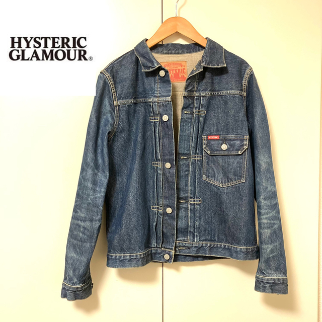 HYSTERIC GLAMOUR(ヒステリックグラマー)のhysteric glamor デニムジャケット メンズのジャケット/アウター(Gジャン/デニムジャケット)の商品写真