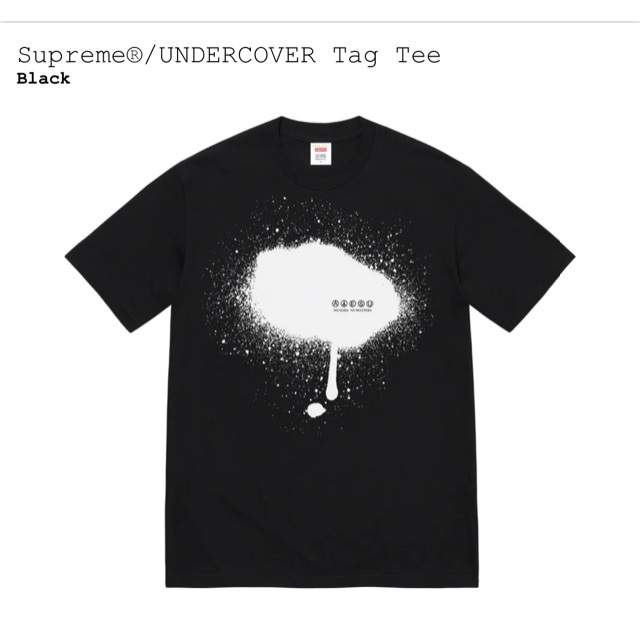 Supreme(シュプリーム)のSupreme / UNDERCOVER Tag Tee メンズのトップス(Tシャツ/カットソー(半袖/袖なし))の商品写真