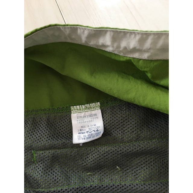 mont bell(モンベル)の値下げ　mont-bell ウィンドブレーカー キッズ/ベビー/マタニティのキッズ服男の子用(90cm~)(ジャケット/上着)の商品写真