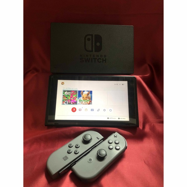 Nintendo Switch(ニンテンドースイッチ)の[安心保証]Nintendo Switch 本体セット　2018年製 エンタメ/ホビーのゲームソフト/ゲーム機本体(家庭用ゲーム機本体)の商品写真