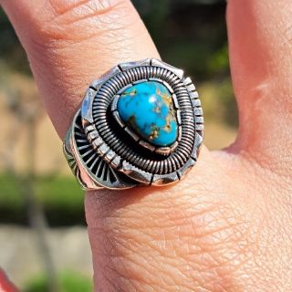 INDIAN JEWELRY - 希少 故 Wil Vandever ウィルバンデバー シルバー