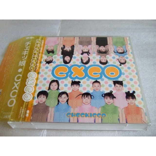 チェキッ娘　CXCO　2CD　ファースト・アルバム　CHECKICCO　帯あり エンタメ/ホビーのCD(ポップス/ロック(邦楽))の商品写真