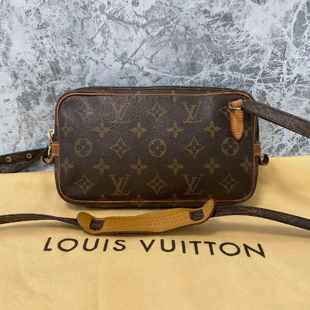 LOUIS VUITTON - ルイヴィトン モノグラム M51828 マルリーバンド ...