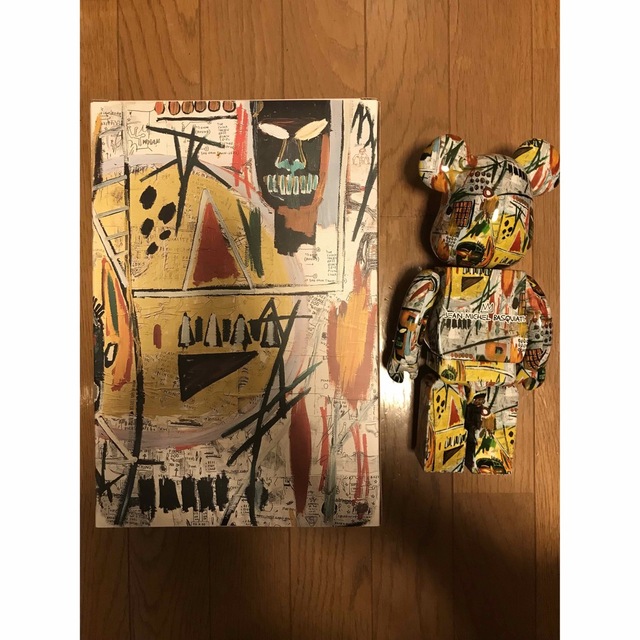 BE@RBRICK JEAN-MICHEL BASQUIAT 100%&400%