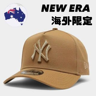 【海外限定】ニューエラ　キャップ　NY　ヤンキース　茶色　カルチャーキングス(キャップ)