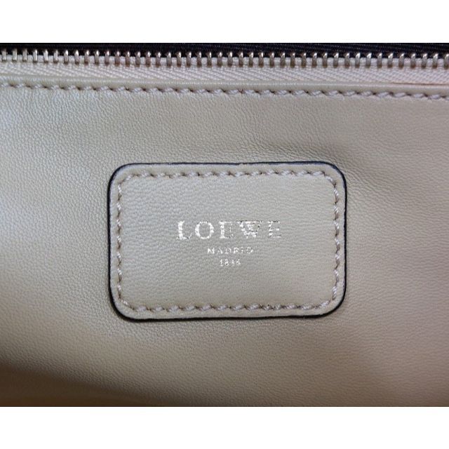 極美品！LOEWE【ロエベ】アマソナ 28 レザー ハンドバッグ トリコロール