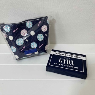 ジェイダ(GYDA)の新品未使用　サーティワンポーチ　ポップティーン2月号付録GYDA 三つ折り財布(ポーチ)
