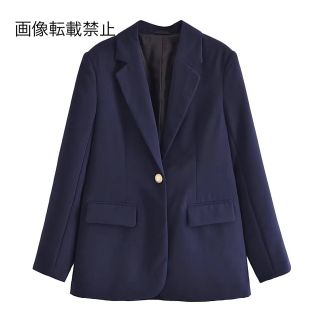 🎀4月新作🛍10898◇navy ネイビー テーラードジャケット ブレザー (テーラードジャケット)