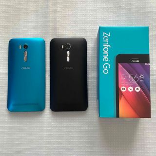 エイスース(ASUS)のASUS Zenfone Go 2台　ブルー　ブラック　ジャンク(スマートフォン本体)