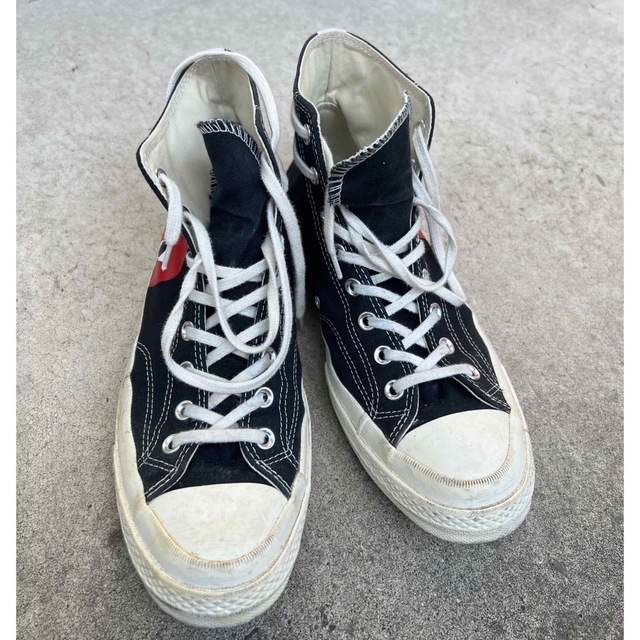 COMME des GARCONS(コムデギャルソン)の大幅値下！comme de garcons play chuck 70 28cm メンズの靴/シューズ(スニーカー)の商品写真