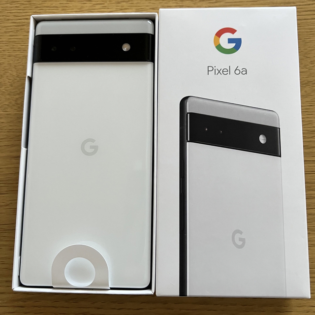 スマートフォン本体【未使用品】GooglePixel6a チョーク