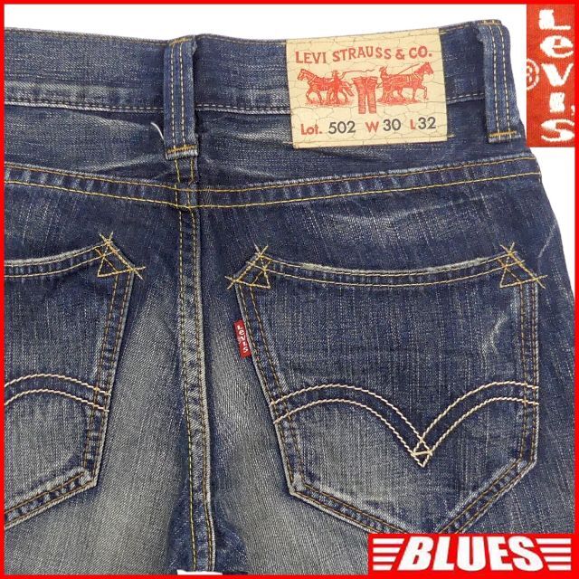 USA輸入 LEVI'S 502 カラーデニムパンツ W30 アメカジ