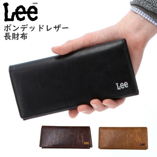 リー Lee 0520368 ボンデッドレザー 長財布 メンズのファッション小物(長財布)の商品写真