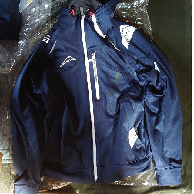 KUSHITANI(クシタニ)のクシタニ×ヲカライダーコラボ・K-2387ベクトルジャケット LLサイズ メンズのジャケット/アウター(ライダースジャケット)の商品写真