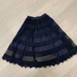 アナスイミニ(ANNA SUI mini)のANNA SUI MINI スカート　キッズMサイズ(スカート)