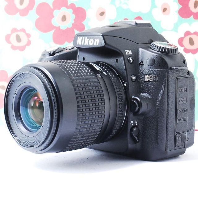 ❤️スマホ転送OK❤Nikon Ｄ90❤届いてすぐ使える❤️本格一眼レフ