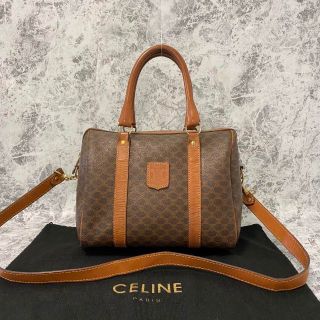 celine - セリーヌ マカダム柄 ミニボストンバッグ 2way ハンド