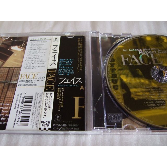 フェイス　オリジナル・サウンドトラック　国内盤　FACE　O.S.T.　帯あり　 エンタメ/ホビーのCD(映画音楽)の商品写真