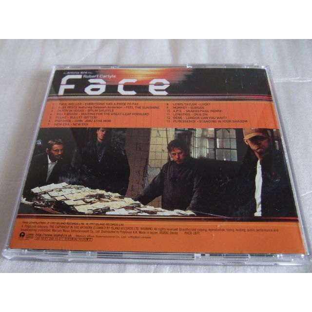 フェイス　オリジナル・サウンドトラック　国内盤　FACE　O.S.T.　帯あり　 エンタメ/ホビーのCD(映画音楽)の商品写真