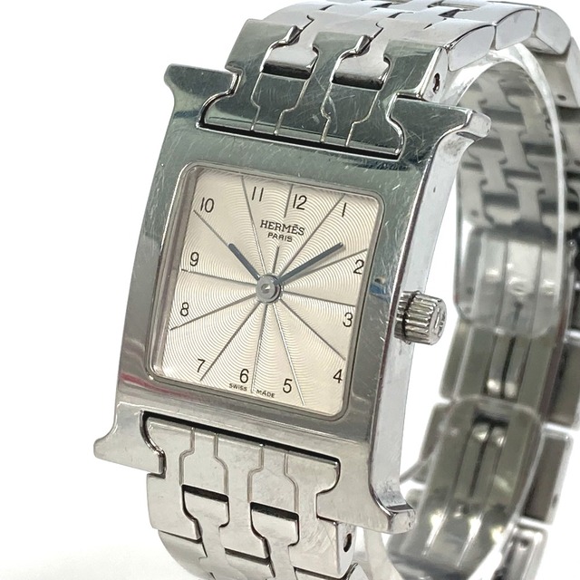 エルメス HERMES Hウォッチ HH1.210 クォーツ SS 時計 www