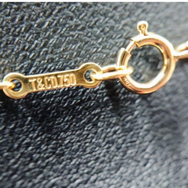 Tiffany & Co.(ティファニー)のティファニー ダブルループ ネックレス 750 エレサペレッティ ショップカード レディースのアクセサリー(ネックレス)の商品写真