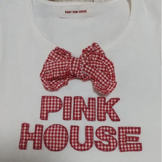PINK HOUSE(ピンクハウス)のBABY PINK HOUSE キッズ/ベビー/マタニティのキッズ服女の子用(90cm~)(Tシャツ/カットソー)の商品写真