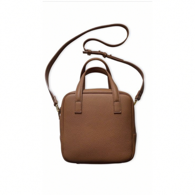 Noble(ノーブル)のchiiiibag スクエアボストン brown チーバッグ レディースのバッグ(ショルダーバッグ)の商品写真