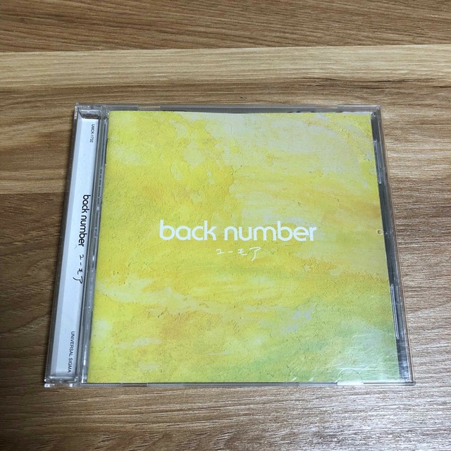 back number ユーモア　アルバム　CD レンタル落ち　レンタルアップ エンタメ/ホビーのCD(ポップス/ロック(邦楽))の商品写真