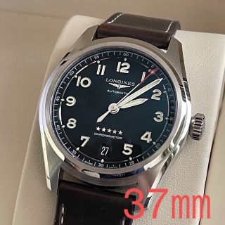 ロンジン(LONGINES)の美品・おまけ多数】ロンジン スピリット 37㎜　L3.410.4.53.0(腕時計(アナログ))