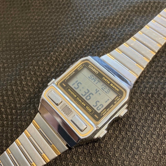 CASIO(カシオ)の珍品、箱、紙類あり　データバンク　CASIO フォーンダイアラー　DBA-900 メンズの時計(腕時計(デジタル))の商品写真