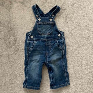 ベビーギャップ(babyGAP)のGAP デニム　オーバーオール(ロンパース)