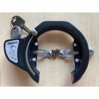 ニッコー(NIKKO)の自転車鍵 後輪サークル錠 RING LOCK Cycle BICYCLE KEY(パーツ)