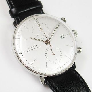 ユンハンス(JUNGHANS)の新品☆JUNGHANS(ユンハンス)MAXbill 自動巻きクロノグラフ腕時計(腕時計(アナログ))