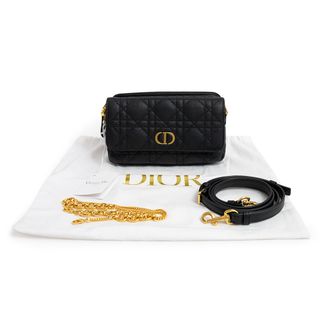 クリスチャンディオール DIOR CARO ポーチ 2Way チェーン