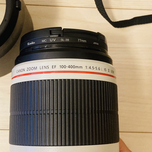 Canon(キヤノン)のCANON EF100-400 4.5-5.6 IS II USM 望遠ズーム スマホ/家電/カメラのカメラ(レンズ(ズーム))の商品写真