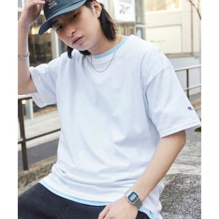 hampion Authentic  コットン Tシャツ(1/2スリーブ)(Tシャツ/カットソー(七分/長袖))