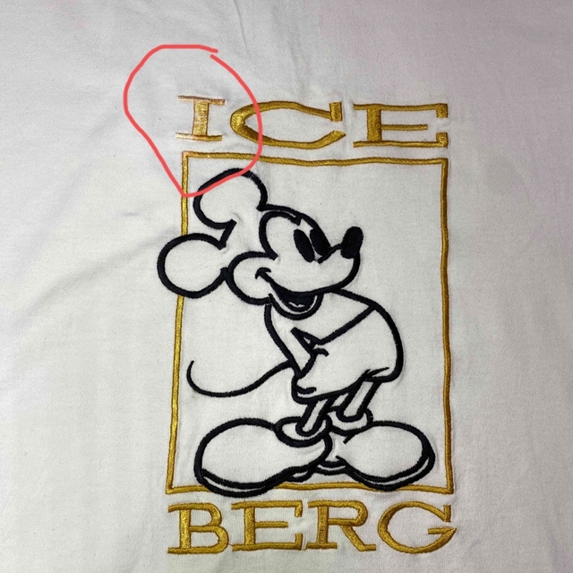 ICEBERG(アイスバーグ)のアイスバーグ ミッキー半袖Tシャツ  メンズのトップス(Tシャツ/カットソー(半袖/袖なし))の商品写真