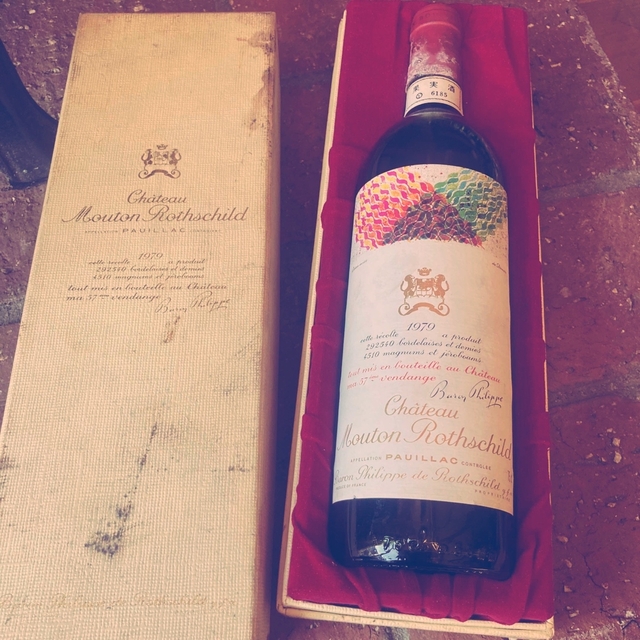 ☆Chateau Mouton Rothschild★1979年赤ワイン☆