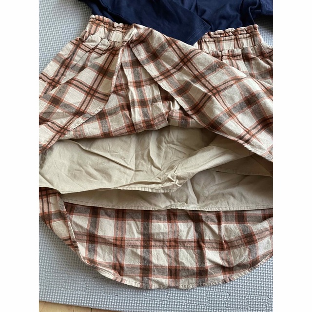 ワンピース　１３０ キッズ/ベビー/マタニティのキッズ服女の子用(90cm~)(ワンピース)の商品写真