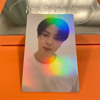 ボウダンショウネンダン(防弾少年団(BTS))のbts jimin face weverse トレカ　アーリーバード特典　ジミン(アイドルグッズ)