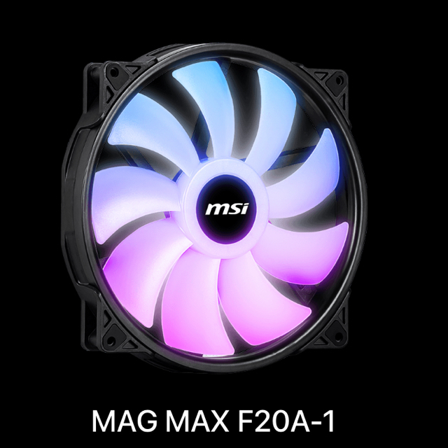 MAG MAX F20A-1 msi 200mm PCファン　2個