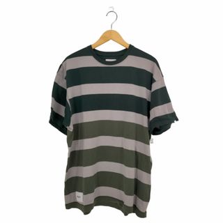 ダブルタップス(W)taps)のWTAPS(ダブルタップス) LANE SS COTTON ボーダーTシャツ(Tシャツ/カットソー(半袖/袖なし))